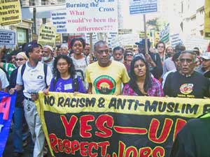 March Against
                      Racism and Anti-Muslim Bigotry