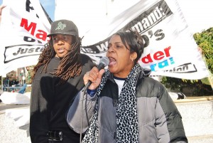 Jeralynn Blueford, Alan Blueford’s mother , won’t rest until her son’s killer is prosecuted.WW photo: Sharon Black