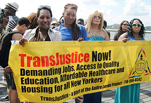 Trans Day of Action in New York on June 28.