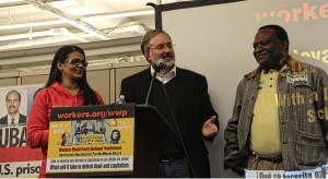 Leaders of the Boston School Bus Drivers Union, Kiette Baptiste, Stevan Kirschbaum and Andre Francois, as well as all the Local 8751 members present received standing ovation at the conference.