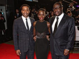 Chiwetel Ejiofor, Lupita Nyong’o and Steve McQueen