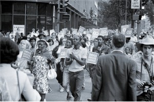 Poor People's March at Lafayette Park and Connecticut Avenue in Washington, D.C., June 1968.