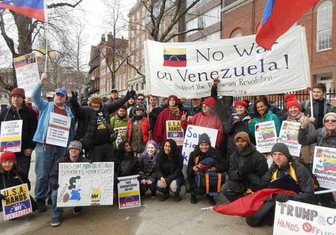 Protesters across North America say: ‘No U.S. war on Venezuela!’