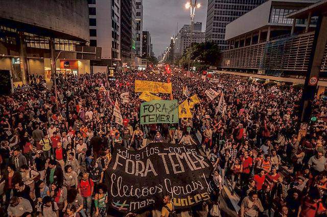 100,000 demonstrate in Sao Paulo on Sept. 4, demanding ‘Temer out!’
