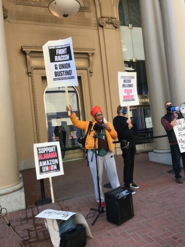 California rally: ‘Union busting is disgusting!’