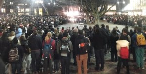 Thousands attended Feb. 11 vigil.WW photo: Andy Katz