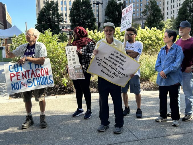 Cleveland activists mark six-month anniversary of war on Iran