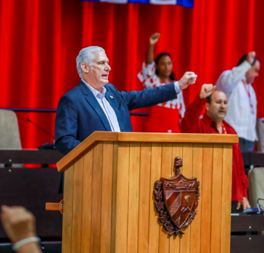 Cuban President Miguel Diaz-Canel: ‘The path is difficult … but our will to overcome is unwavering. We will win!’