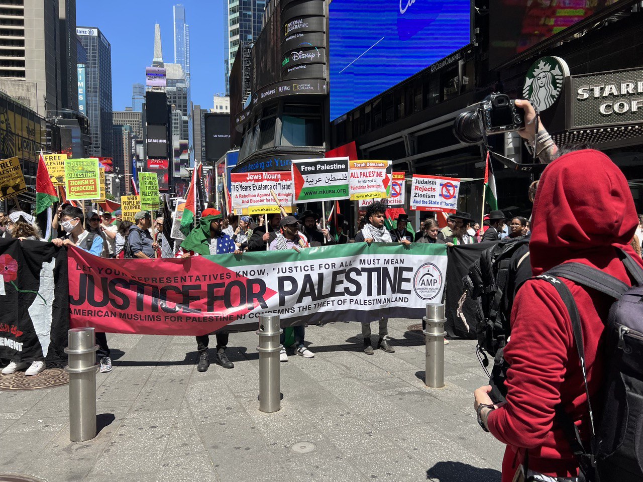 On Nakba anniversary: Global protests show solidarity with Palestine - Vimarsana News