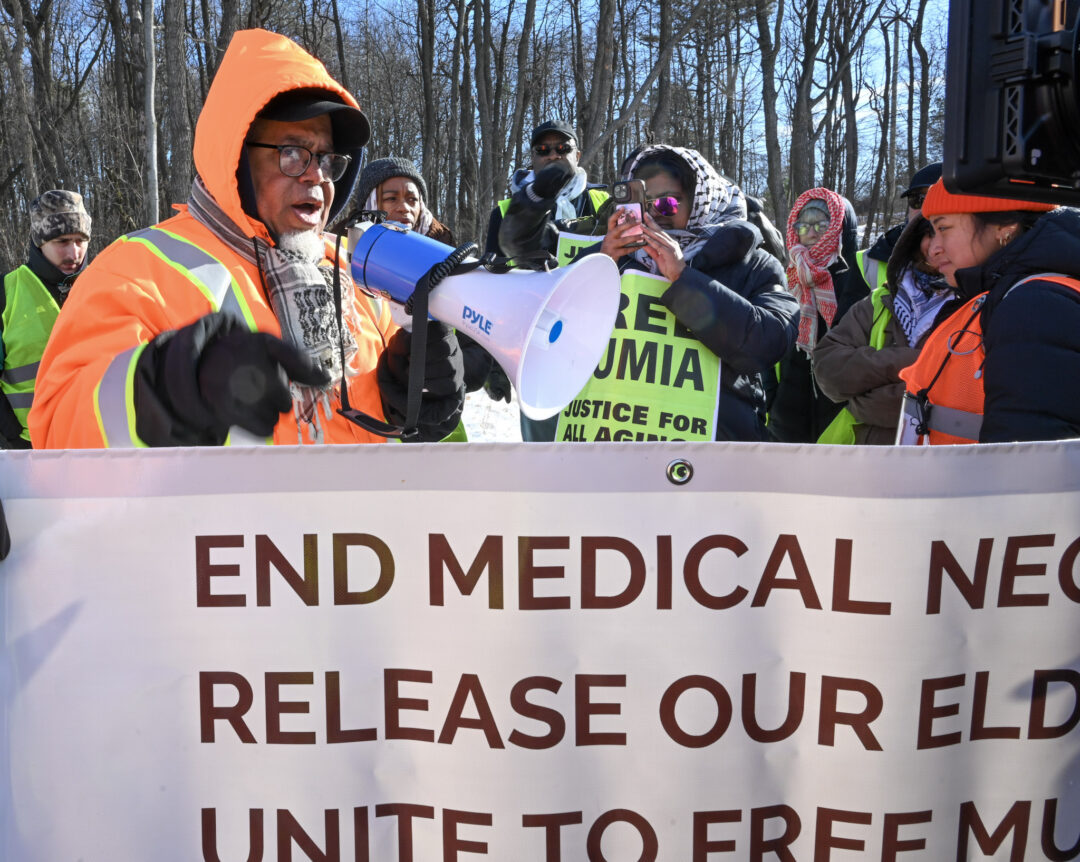 Historic 12-day March for Mumia ends at SCI Mahanoy
