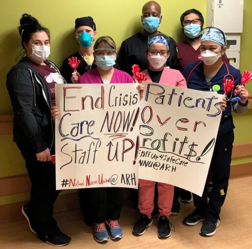 As COVID-19 rages, nurses organize day of action