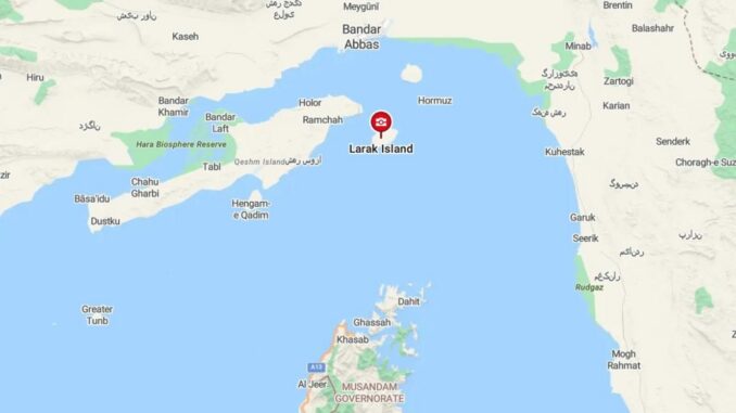 U.S. army bombed Iran’s Larak Island