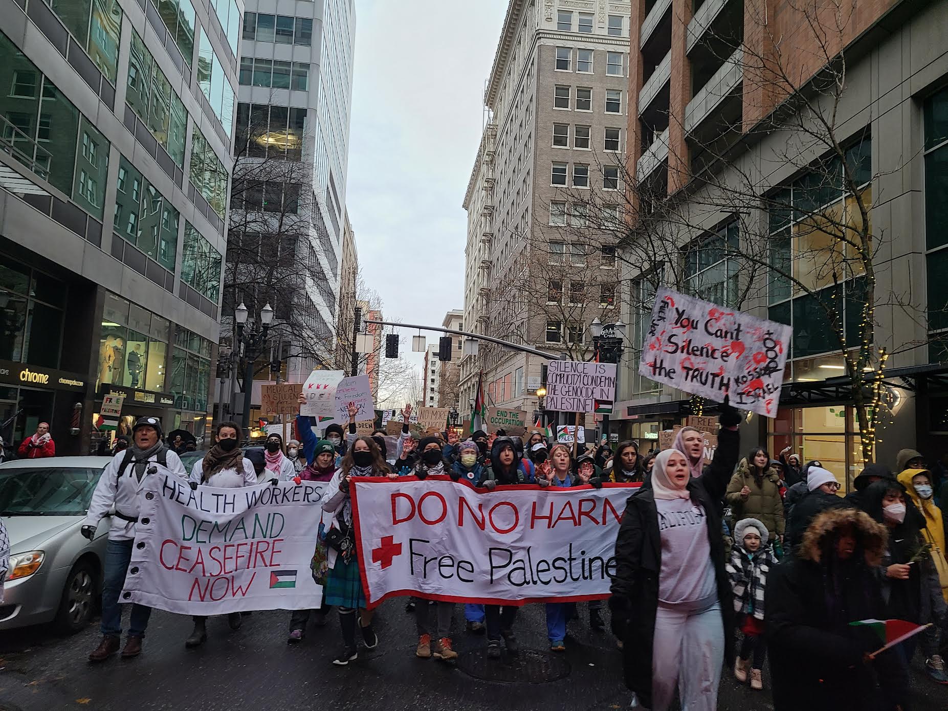 Protesters say, 'We won't pay for Israel's slaughter' – Workers World - Vimarsana News