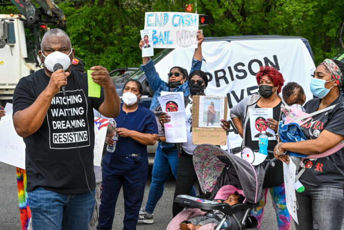 Protest for incarcerated loved ones