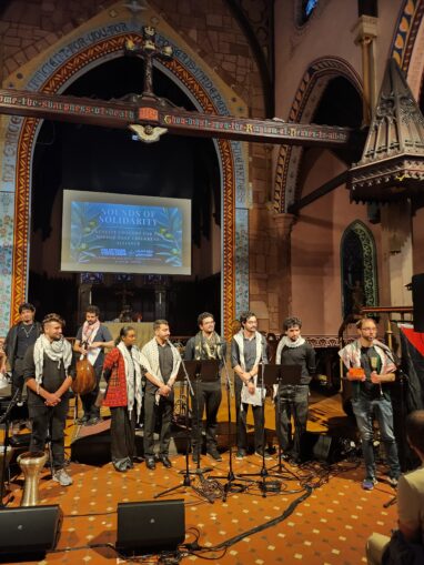 ‘Sounds of Solidarity’, a pro-Palestine benefit