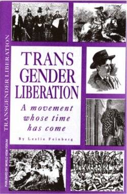 Book Cover: Transgender Liberation: A movement whose time has come