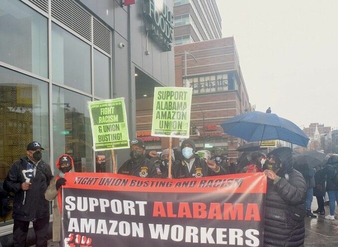 ¡Los trabajadores no son robots! Racismo, aceleración de la alta tecnología y la campaña sindical de la Amazon