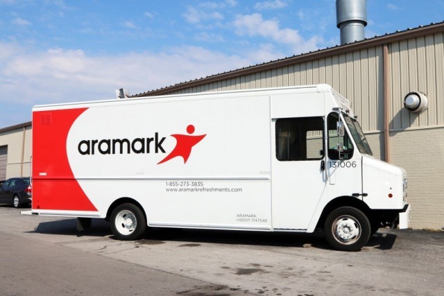 Aramark’s contract was terminated early over complaints that food was rotten, maggot infested and in contact with rodents.