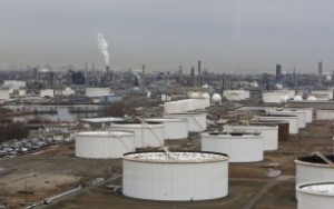 The former Exxon Mobil-owned Bayway Refinery in Linden, N.J. ConocoPhillips now operates the plant.