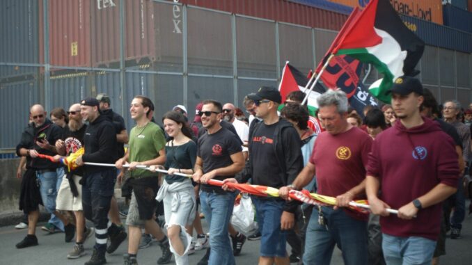 ‘We will not work for war’: Genoa, Italy, union stops arms shipment