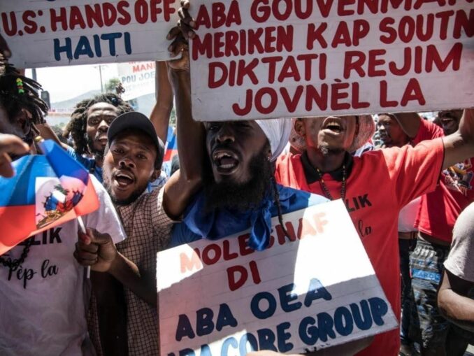 Haiti and masses in the streets: ‘Don’t change our constitution’