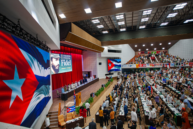 Cuban President Díaz-Canel speaks at International Colloquium on ‘Fidel: Legacy and Future’