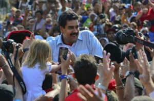 President Nicolás Maduro on election day in April 2013.