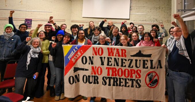 Philadelphia says: ‘No War on Venezuela!’