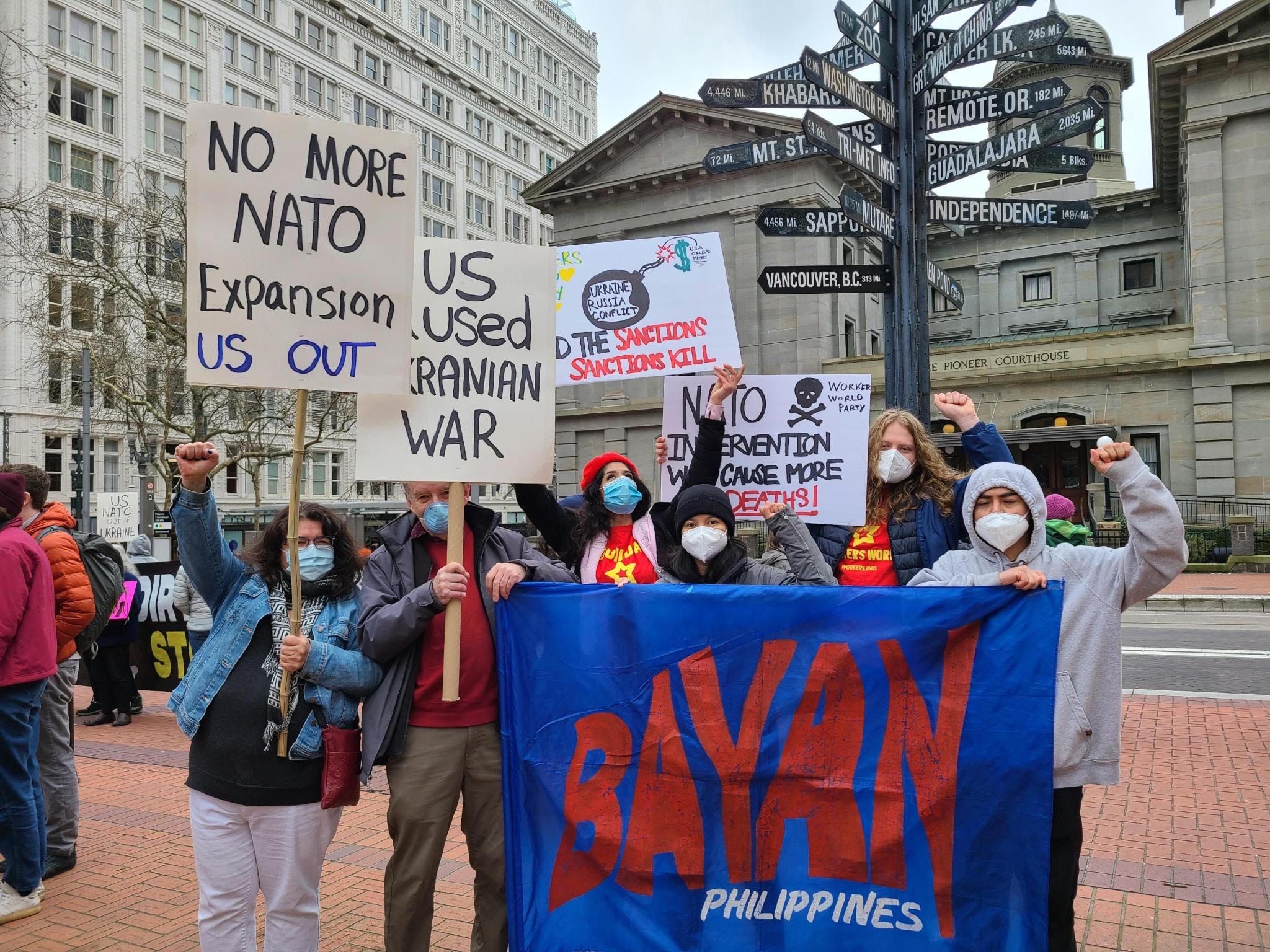 Portland: 'Abolish NATO! Resist U.S. imperialism!' – Workers World - Vimarsana News