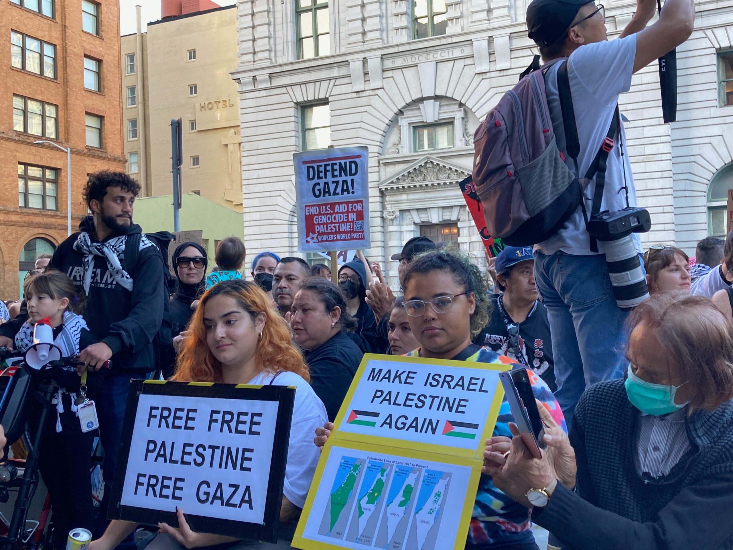 San Francisco rally in solidarity with Gaza - Vimarsana News