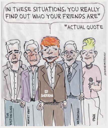 “In these situations, you really find out who your friends are”