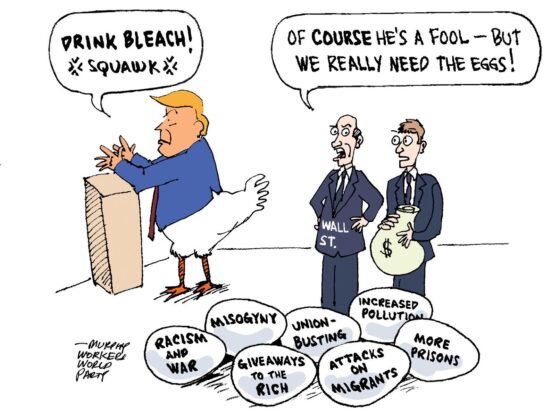 The emperor has no clothes: Trump’s delusional speech