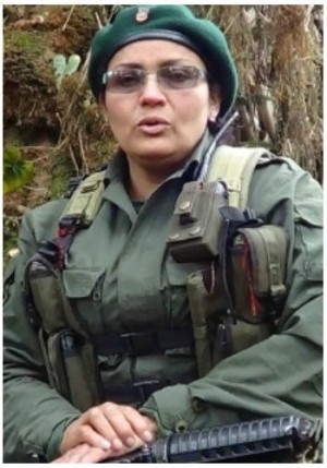 Victoria Sandino, a leading FARC-EP representative.