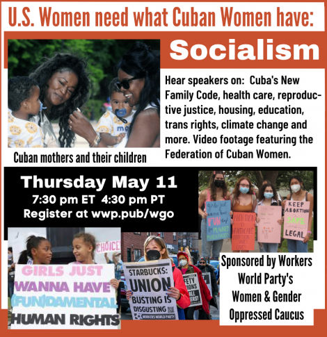 U.S. women need what Cuban women have: SOCIALISM